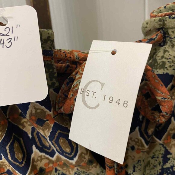 ๐ฟ Cato NWT Boho Maxi Dress โ Size 22/24WP | Tie-Back & Side Slits ๐ฟ - Picture 7 of 8